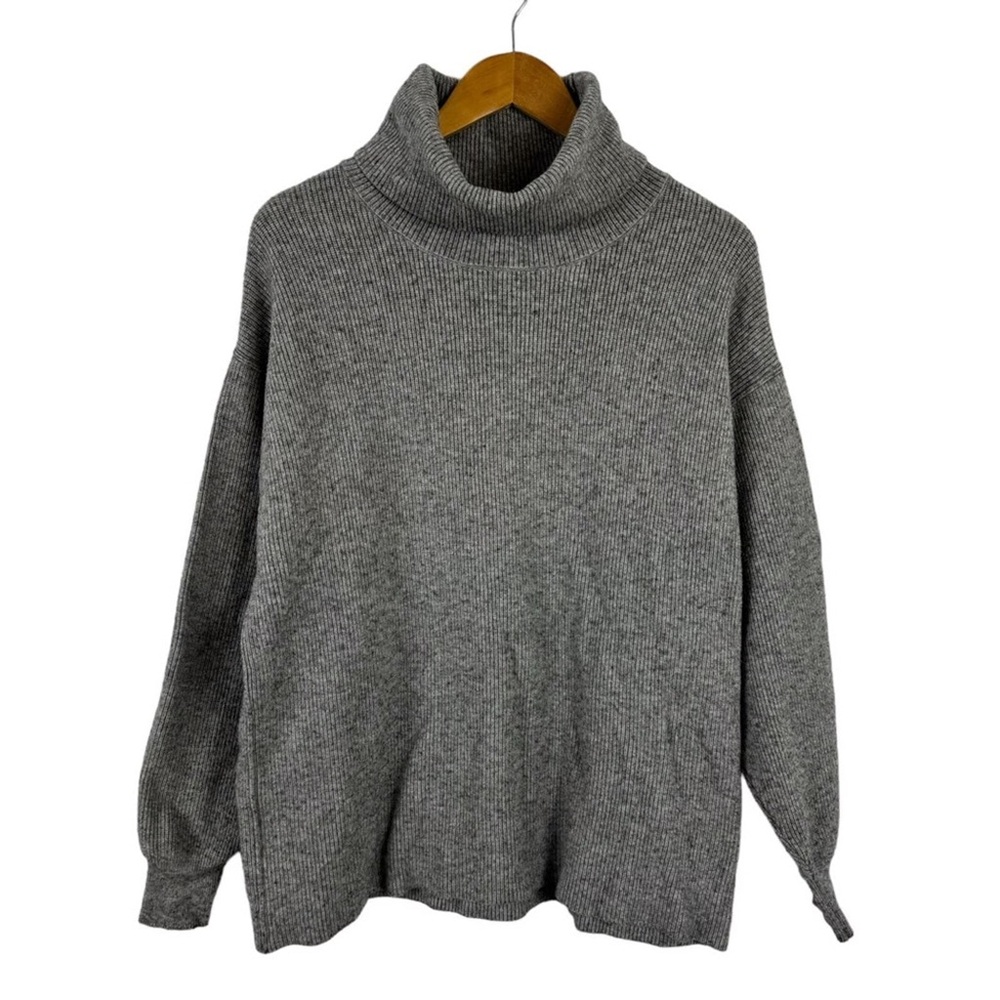 FP Movement by Free People Charcoal Turtleneck Sweater